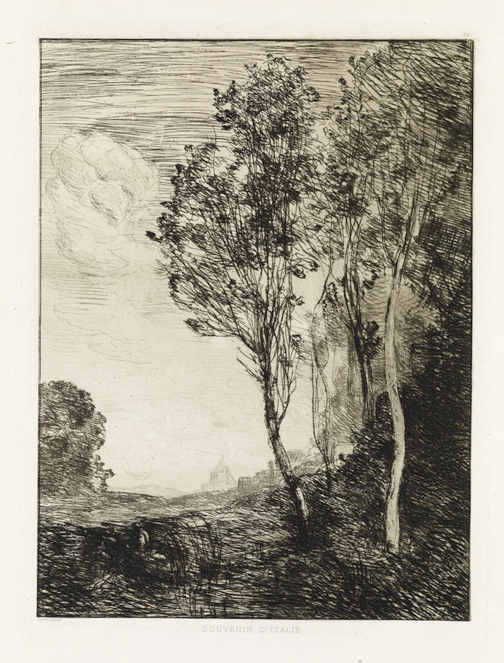 Souvenir d'Italie by Jean Baptiste Camille Corot