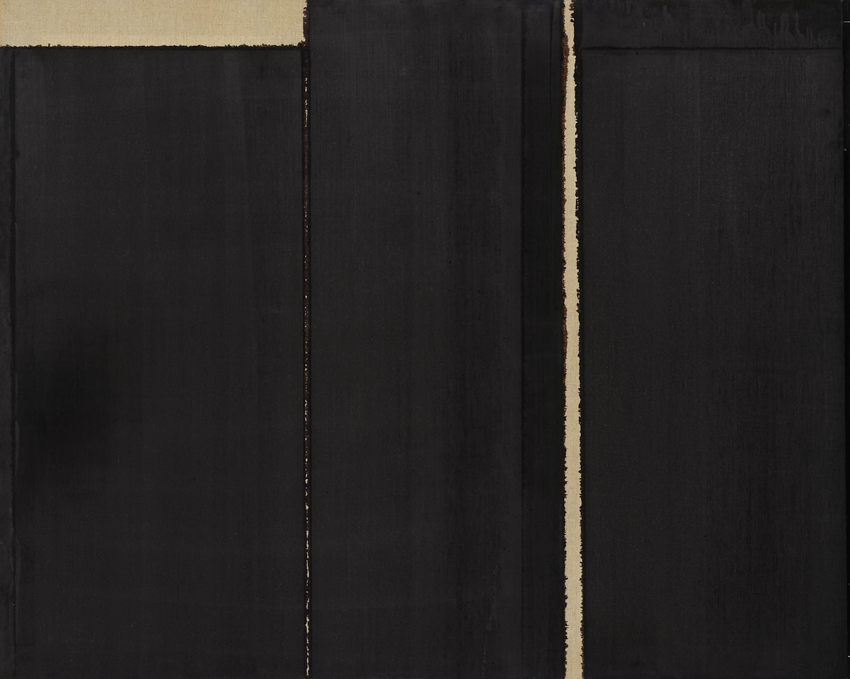 Burnt Umber & Ultramarine Blue by Yun Hyong-Keun