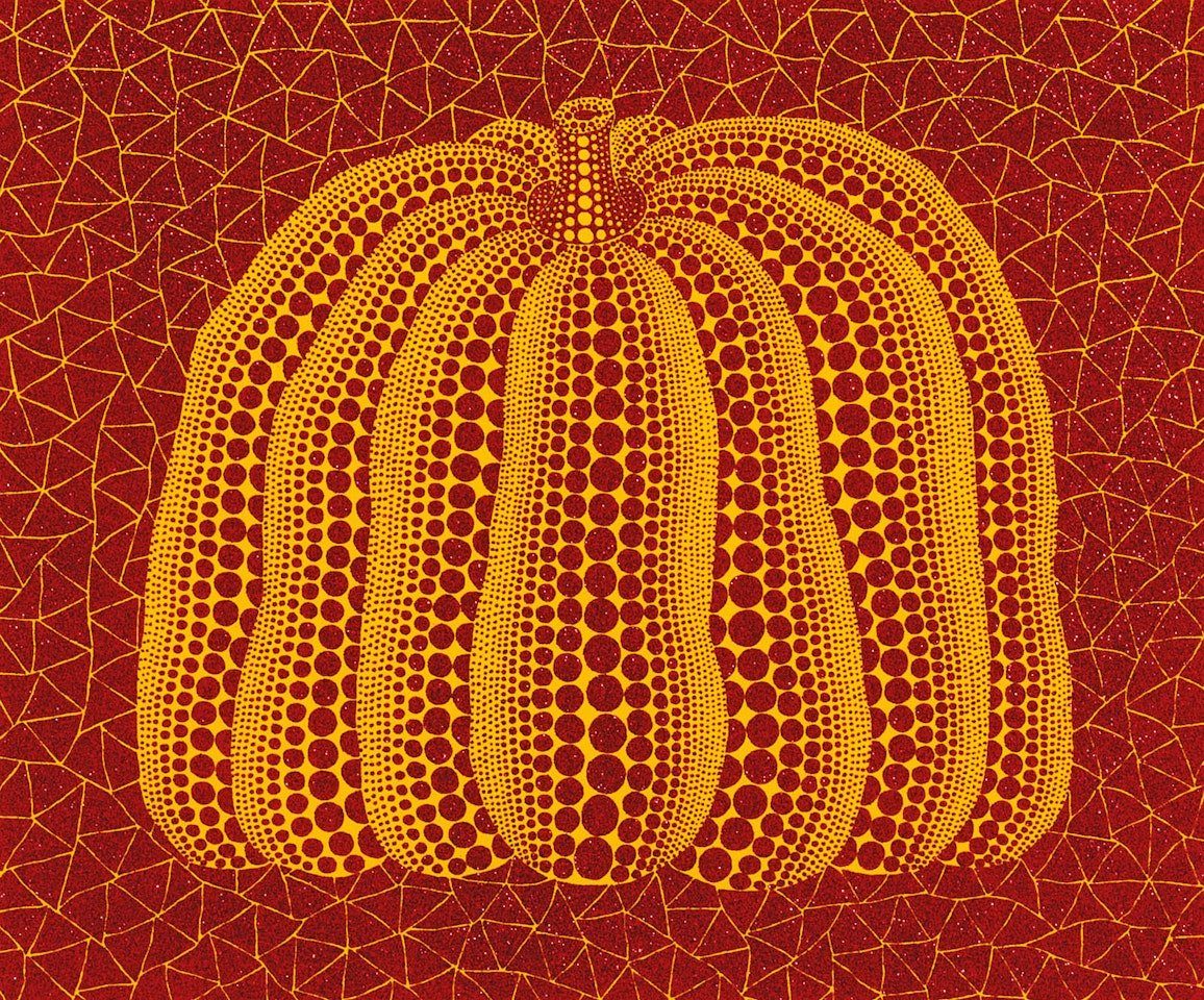 A Pumpkin (RY) by Yayoi Kusama