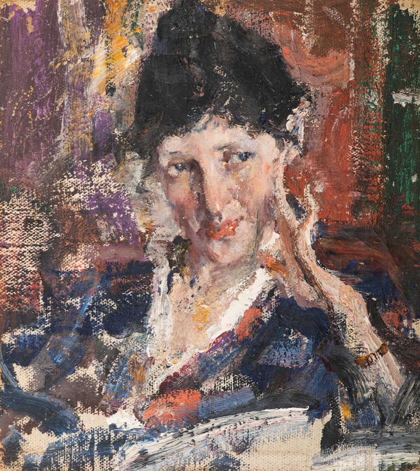 Portrait of Ksenia Pankratova by Nicolai Fechin