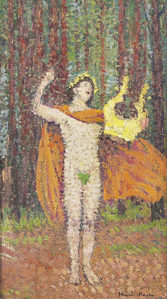 Apollon by Henri Jean Guillaume Martin