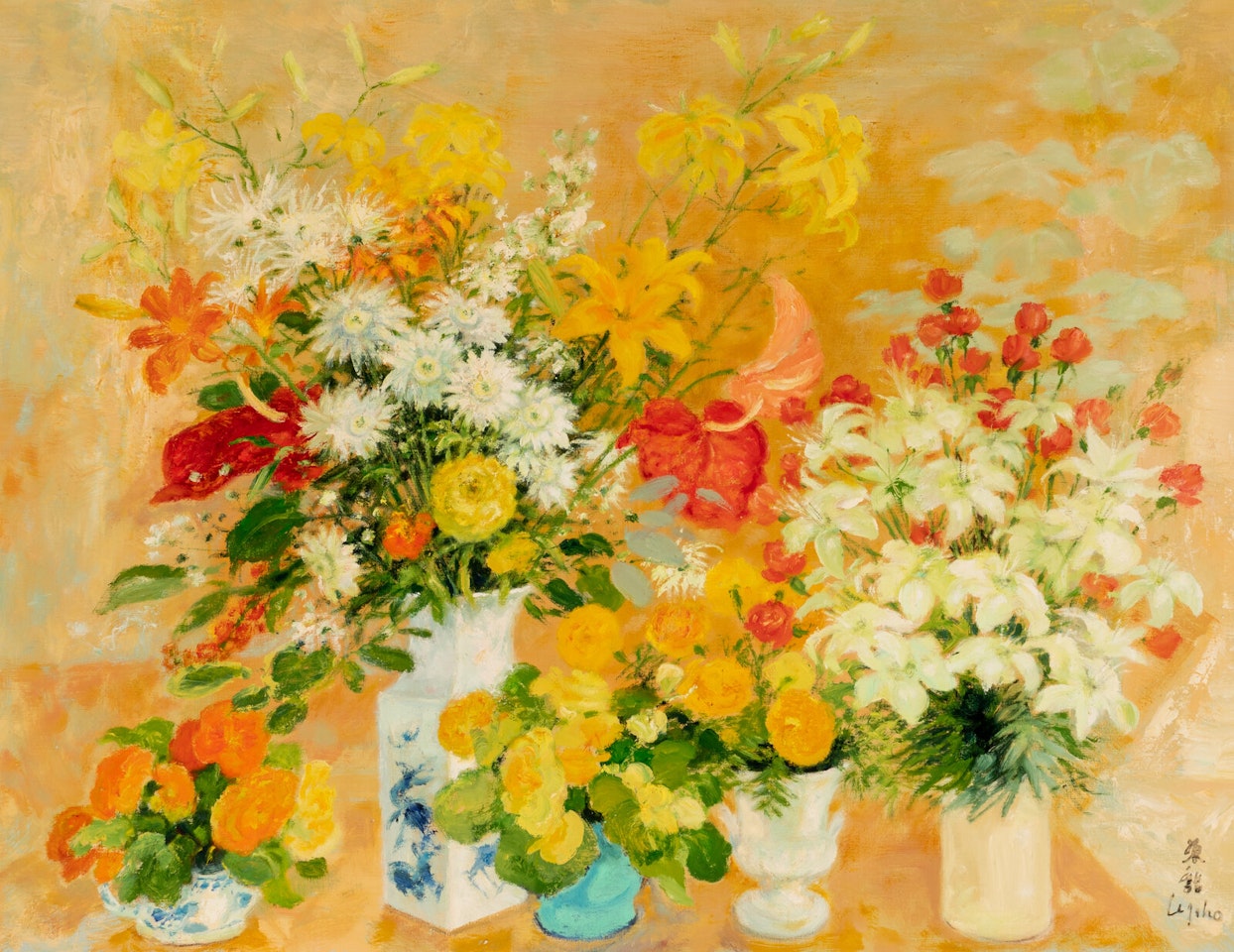 Composition de Fleurs by Le Pho