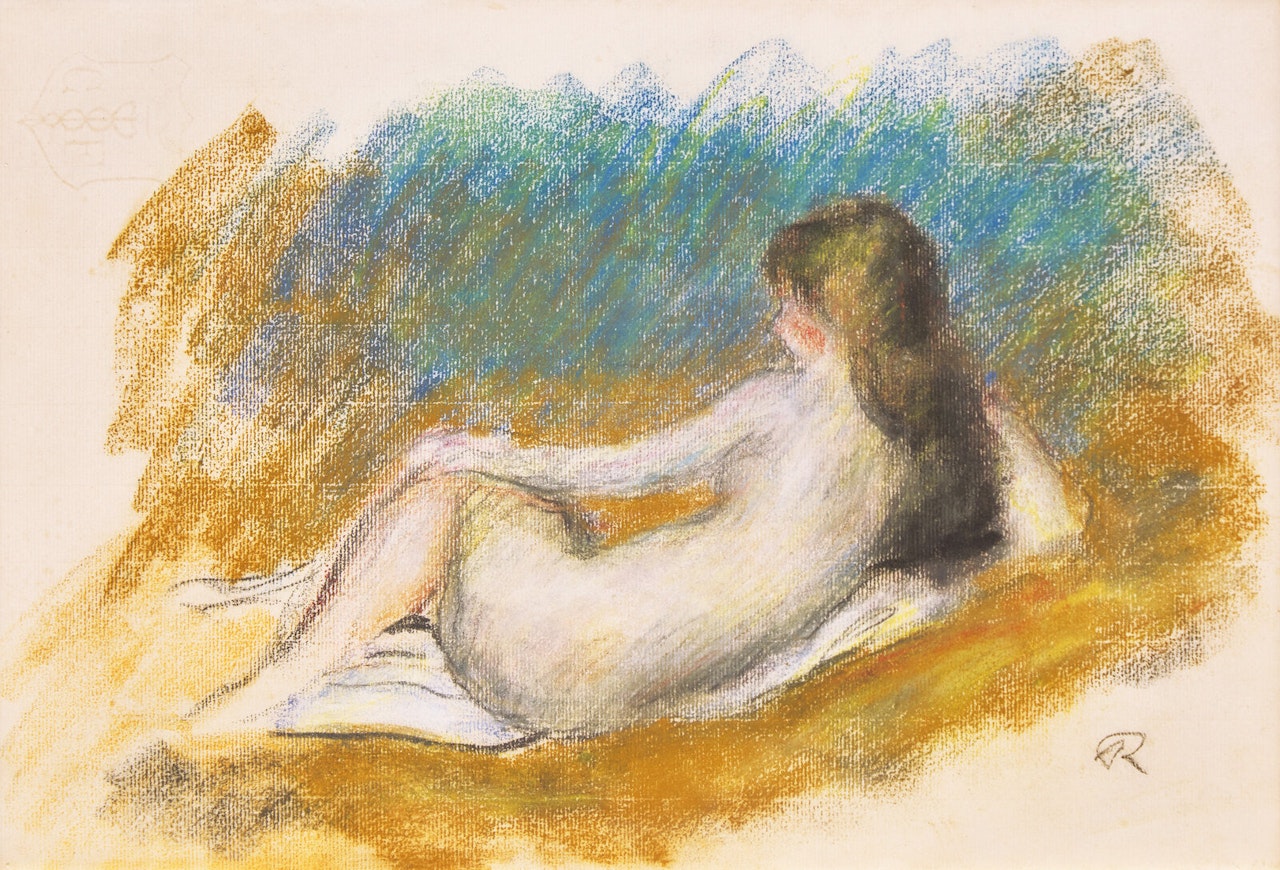 Nu Allongé by Pierre-Auguste Renoir