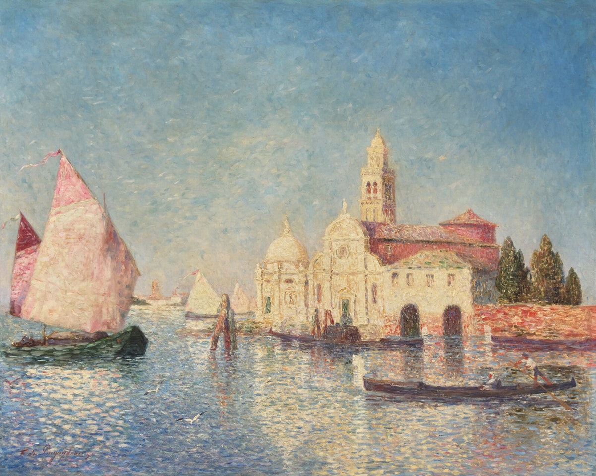 Vue de Venise (San Michele) by Ferdinand du Puigaudeau