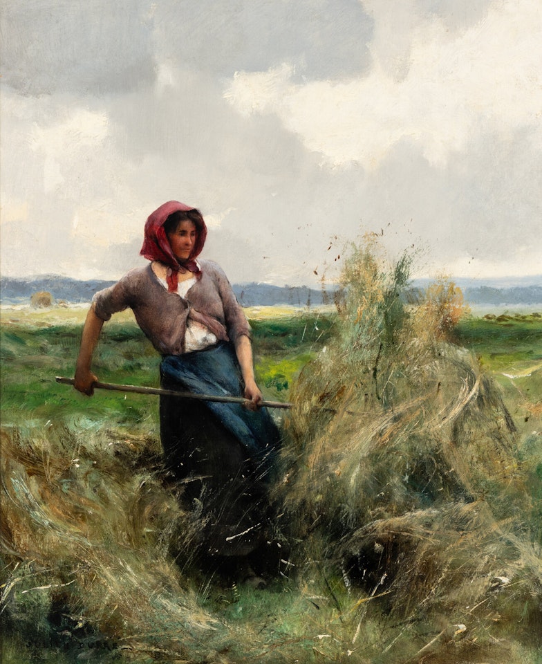 Haymaking by Julien Dupré