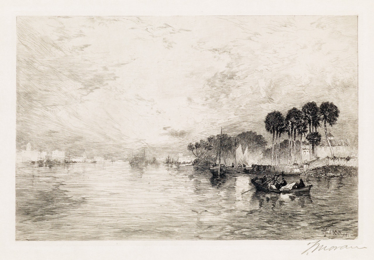 Morning on the St. Johns, Florida by Thomas Moran