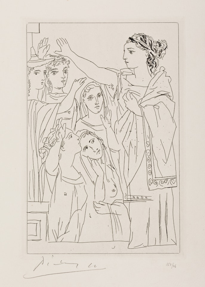 Serment des Femmes by Pablo Picasso