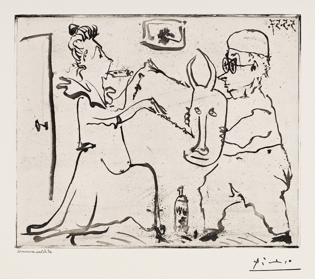 Histoire de Sabartés et de sa Voisine: Les Banderilles by Pablo Picasso