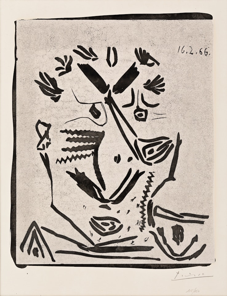 Notre Dame de Vie (Portrait d'Homme) by Pablo Picasso