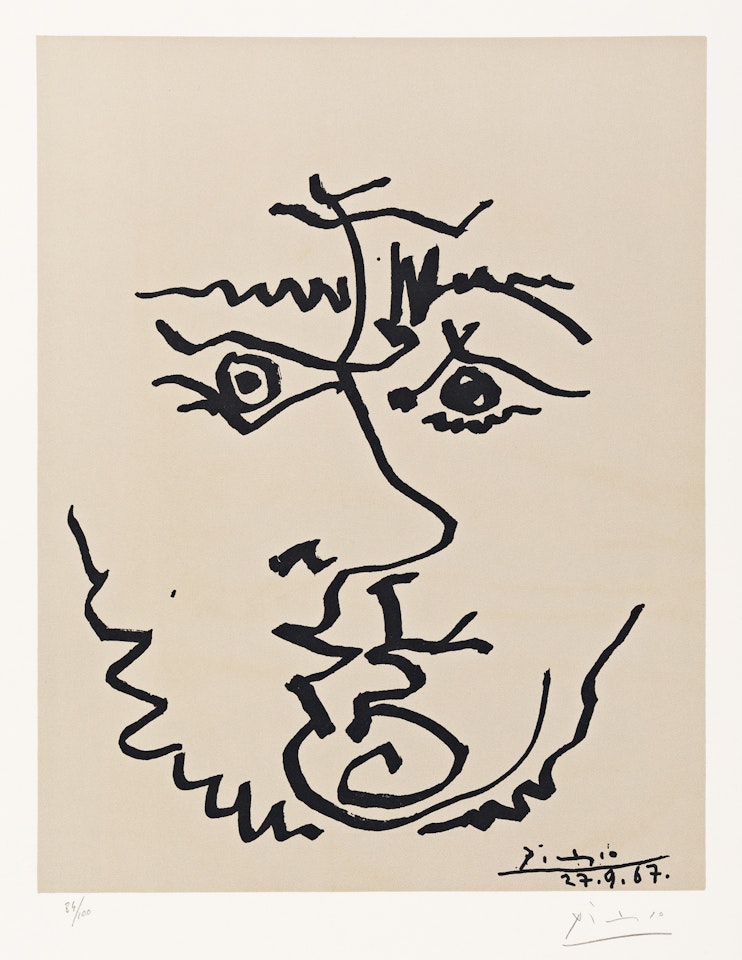 Visage by Pablo Picasso