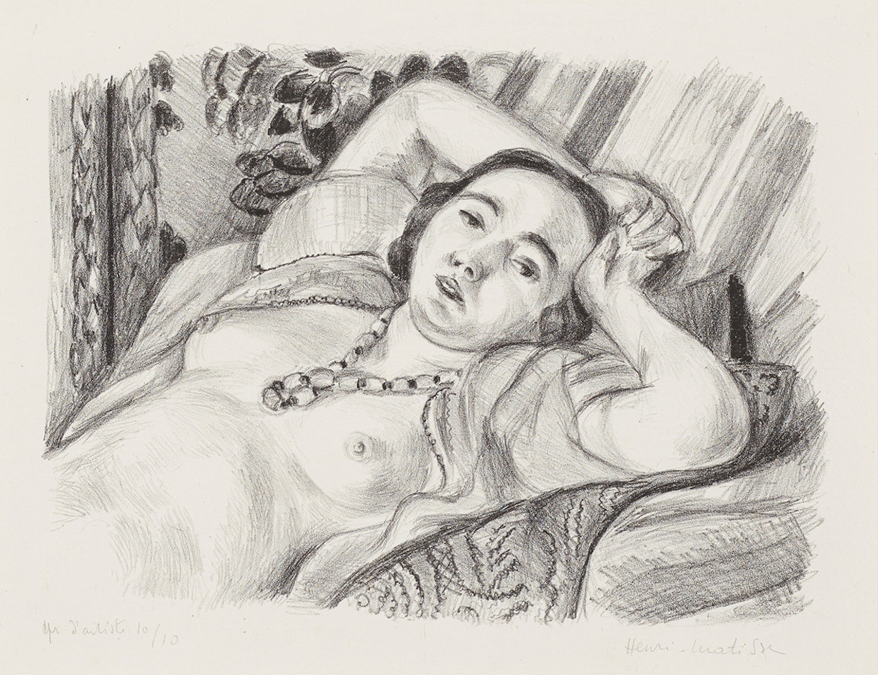 Odalisque au Collier by Henri Matisse