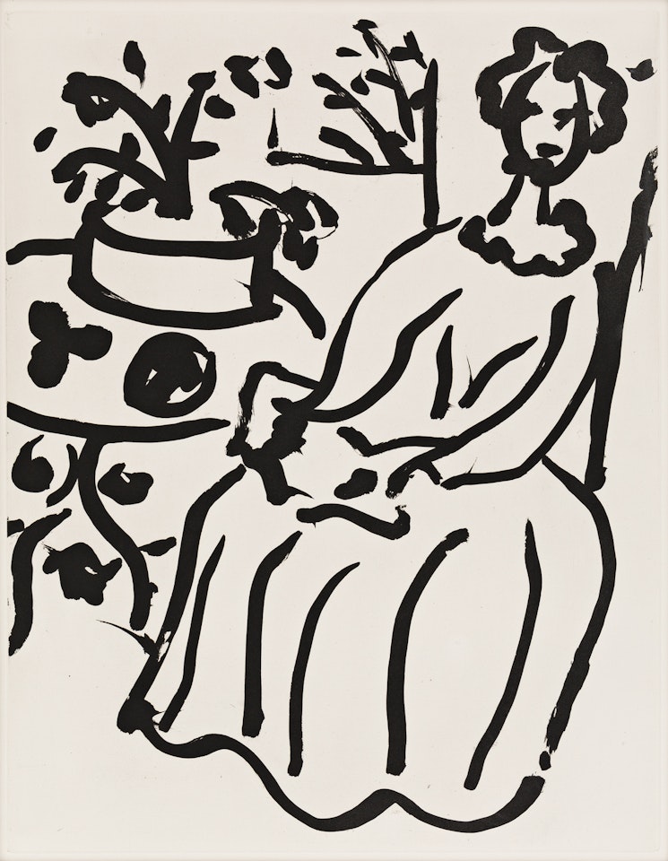 Marie-José en Robe jaune by Henri Matisse