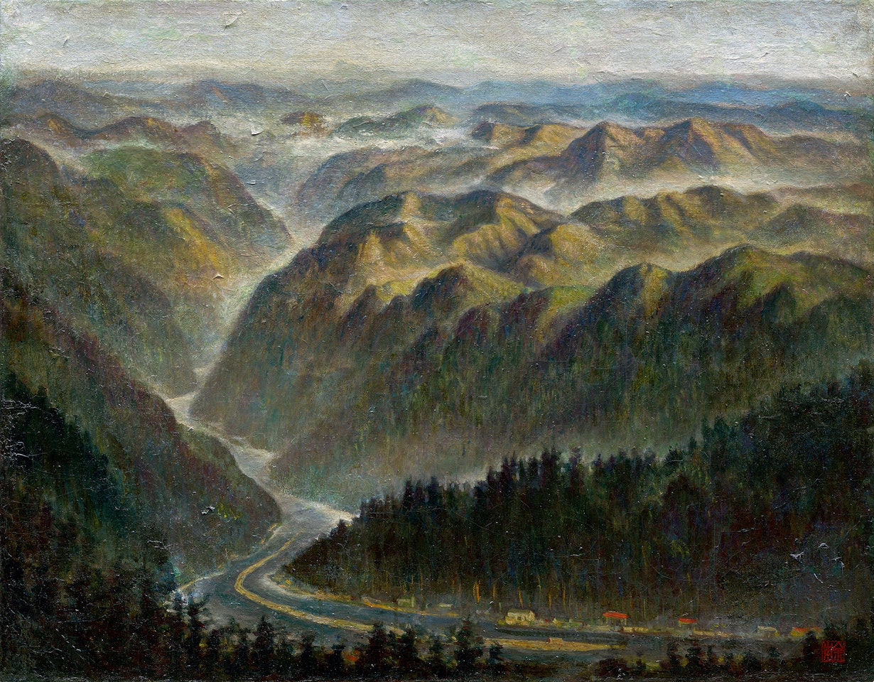 Mountains at Jilin by Yee Bon