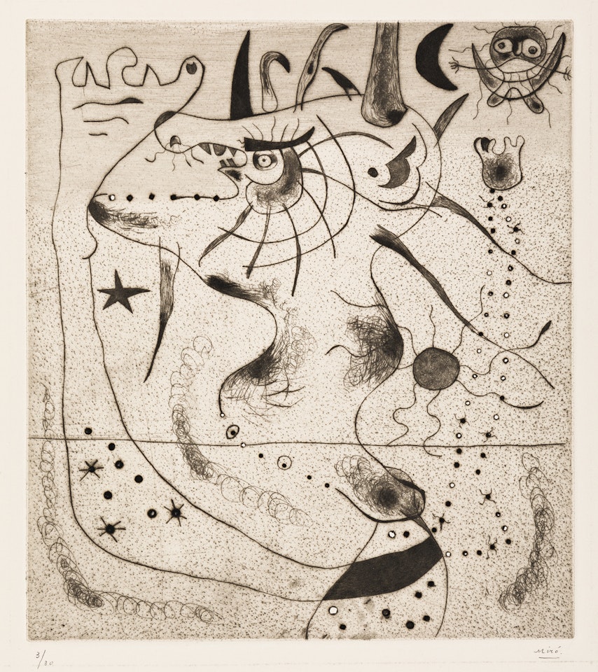 L'Éveil du Géant by Joan Miró