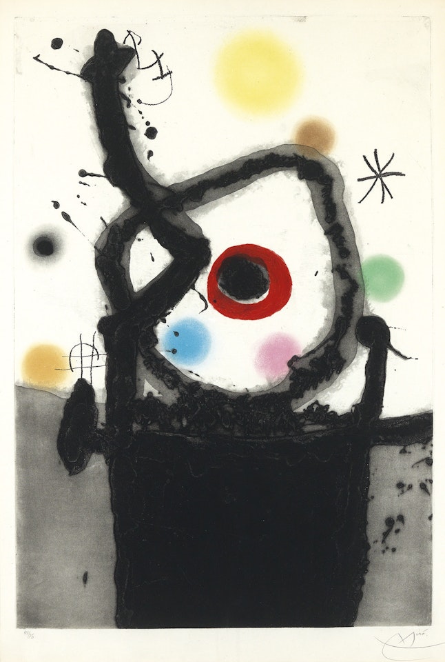 Le Rebelle by Joan Miró