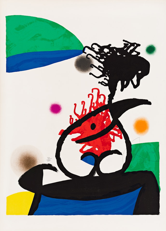 Mandarin du Nord by Joan Miró