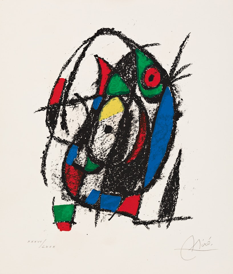 Miró Lithographs II by Joan Miró
