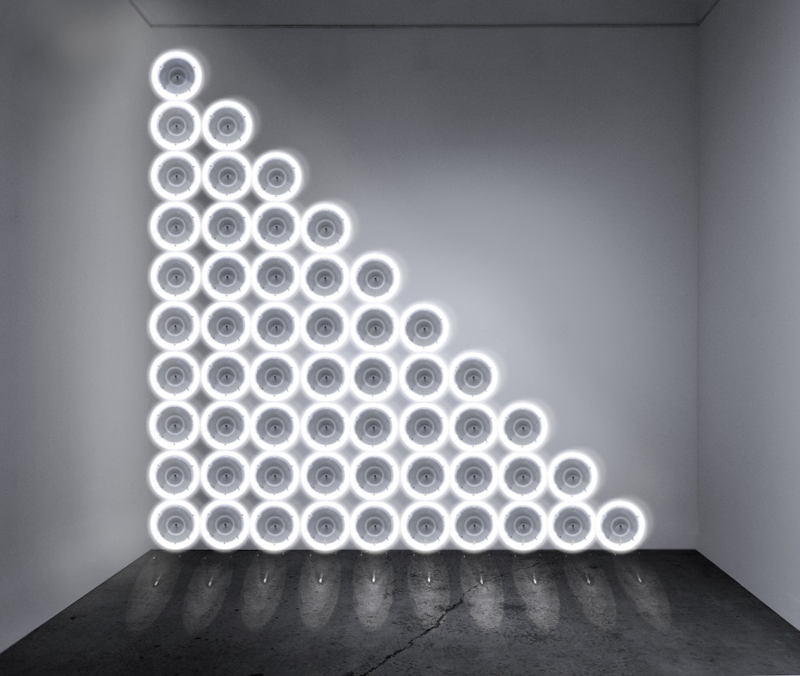 Untitled (to a man, George McGovern) 1 by Dan Flavin
