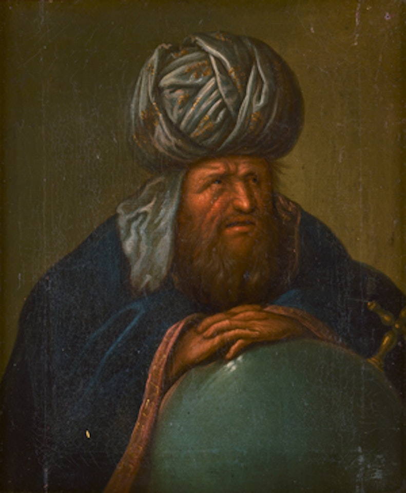 Heraklit und Demokrit, der weinende und der lachende Philosoph by German School