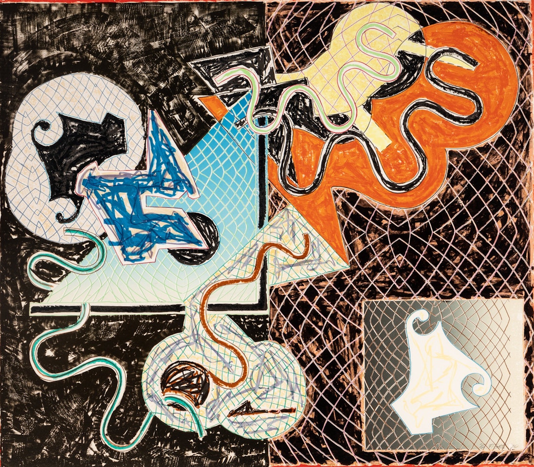 Shards Variant IVa by Frank Stella