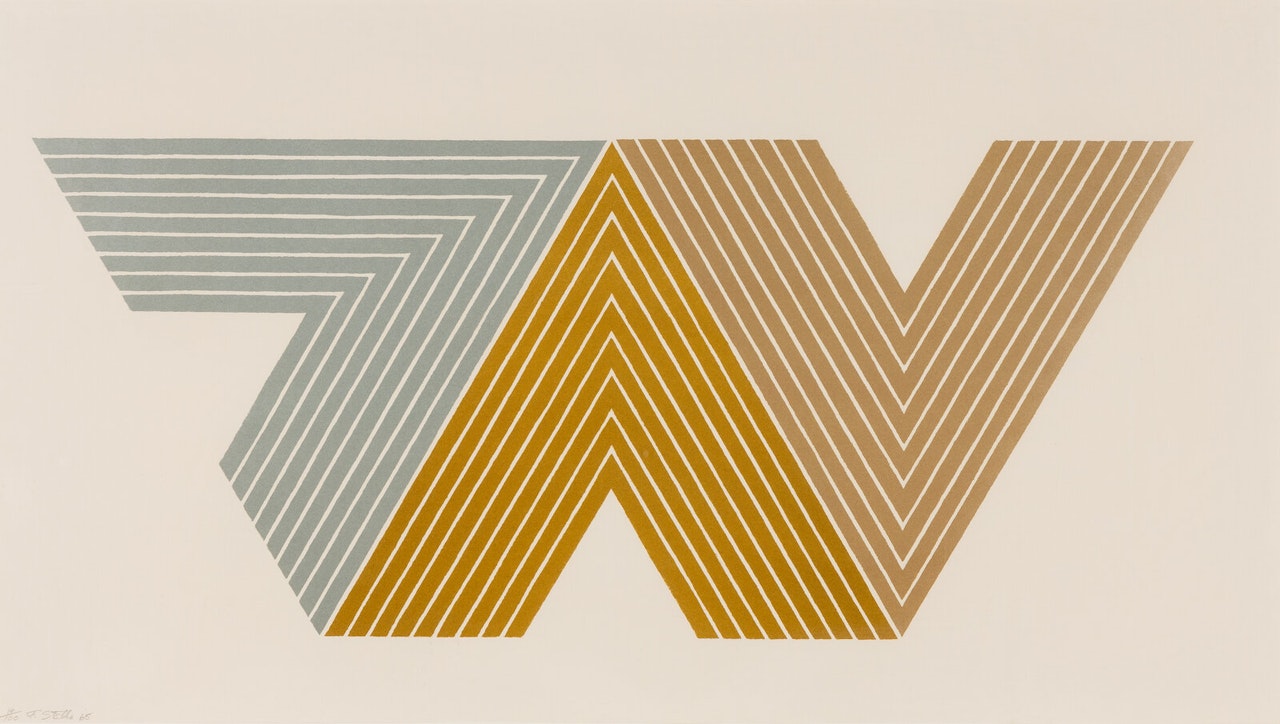 Quathlamba II (from V Series) by Frank Stella