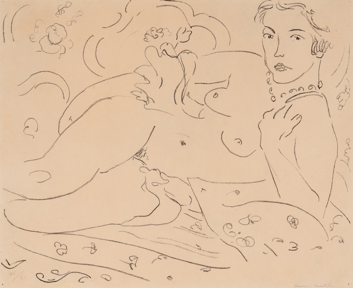 Nu, Main gauche près de l"Epaule by Henri Matisse