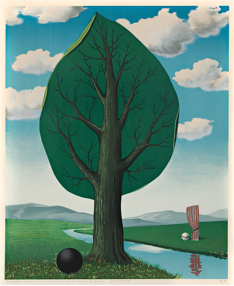 La Géante by René Magritte