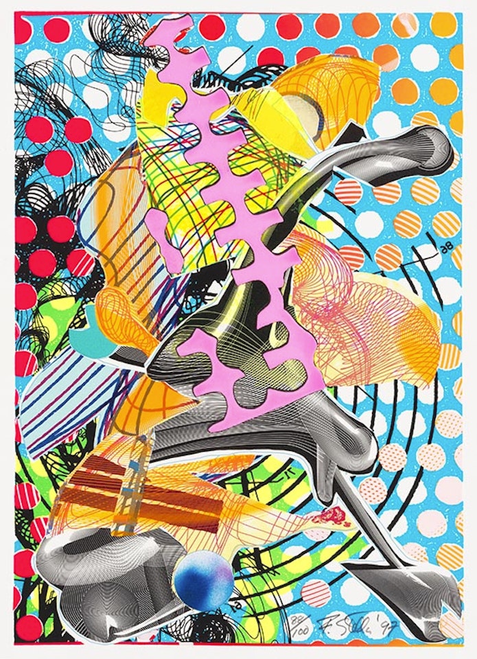 Prince of Hohenfliess by Frank Stella