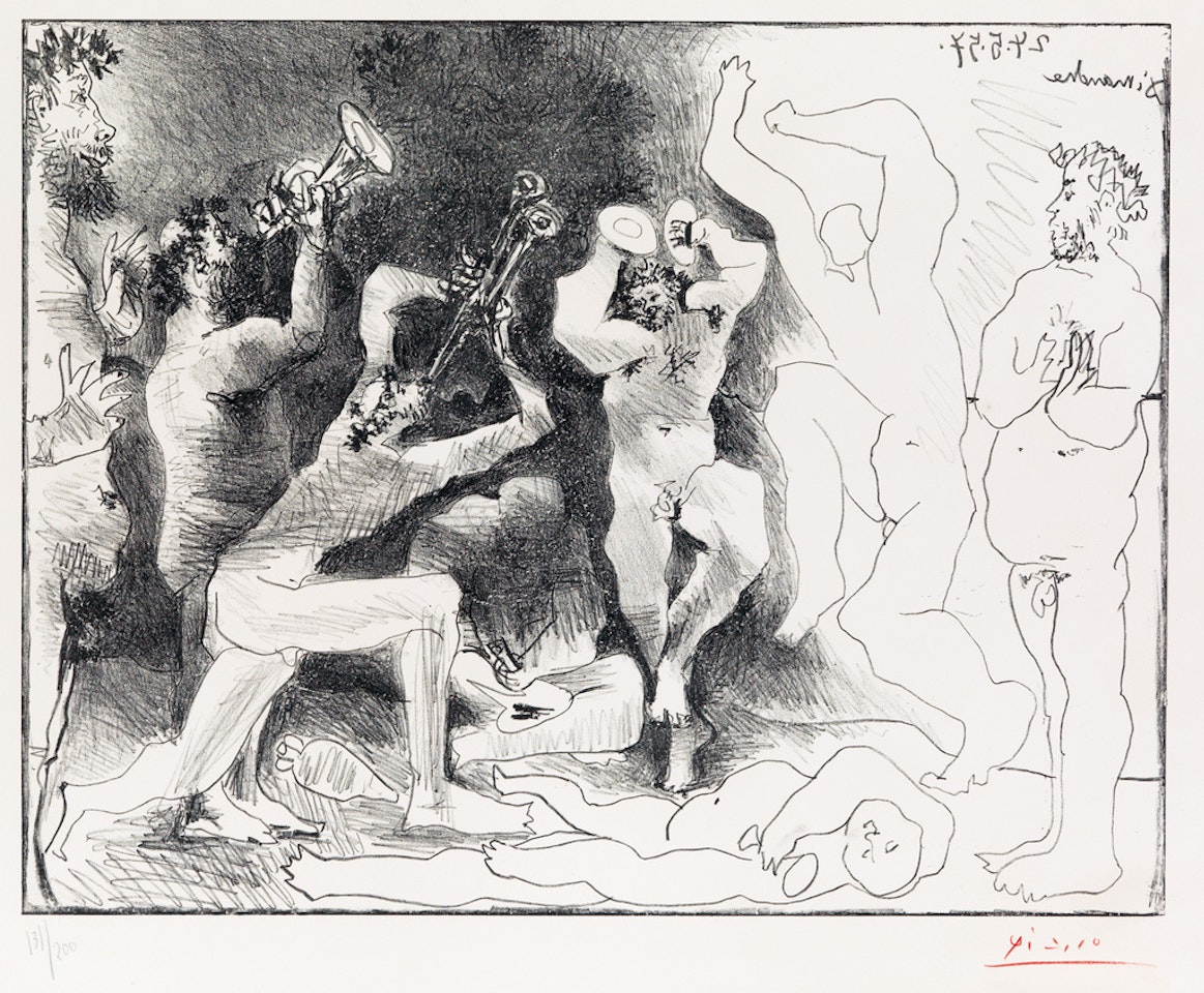 La Danse des Faunes by Pablo Picasso