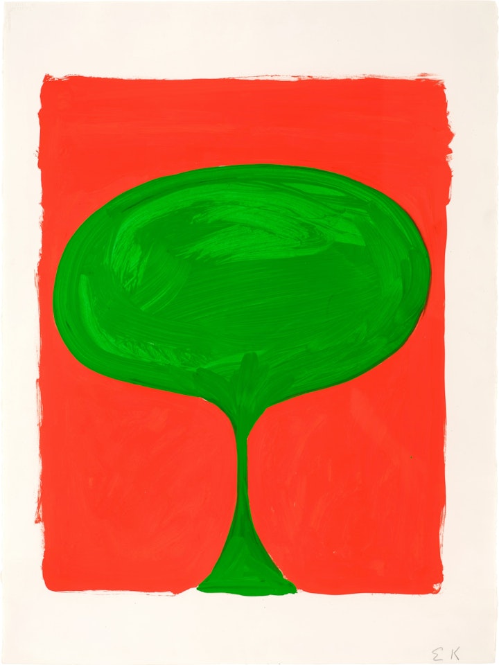 Green and Red by Ellsworth Kelly