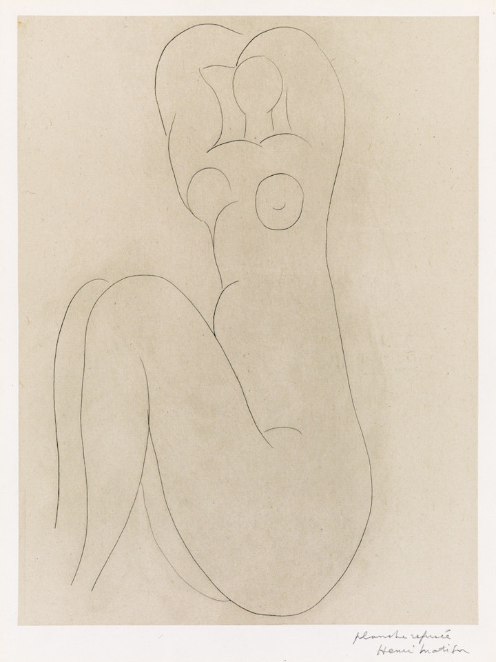 Nu au bras levés by Henri Matisse