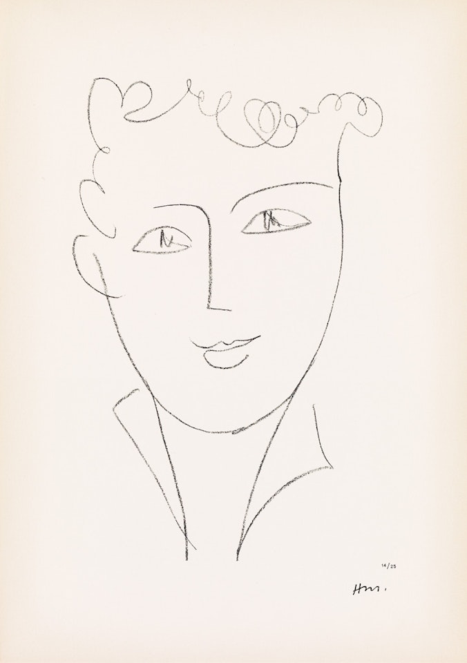 Jeune étudiante by Henri Matisse