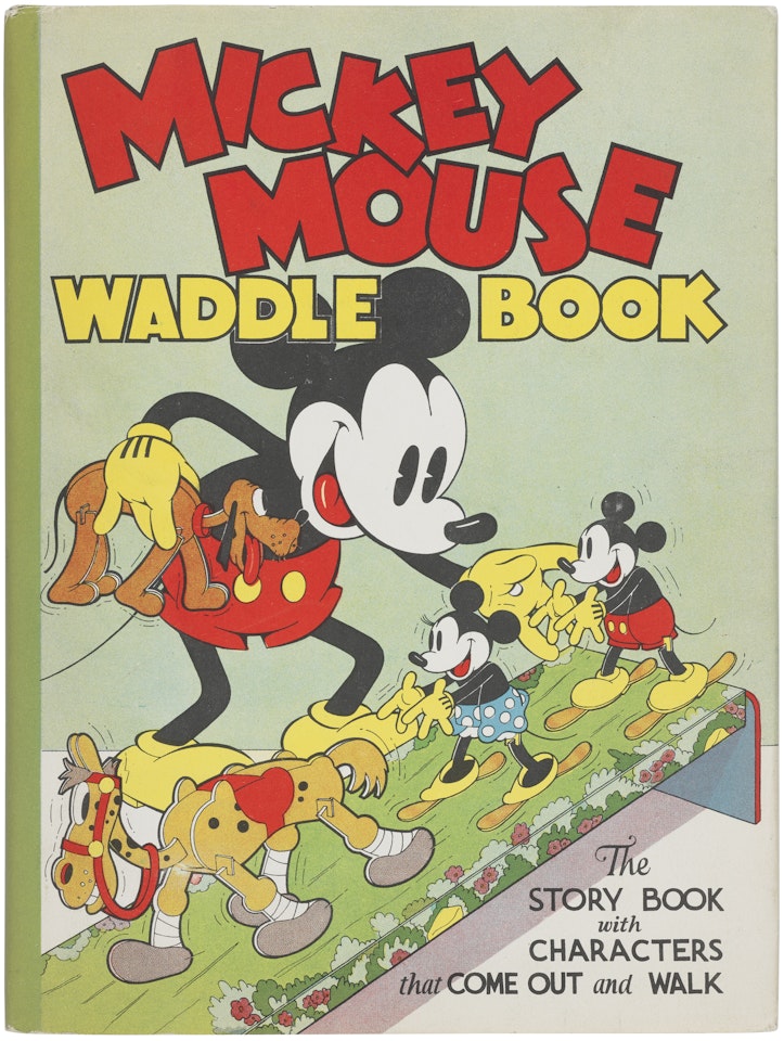 Mickey Mouse Waddle Book by Walt Disney Studios