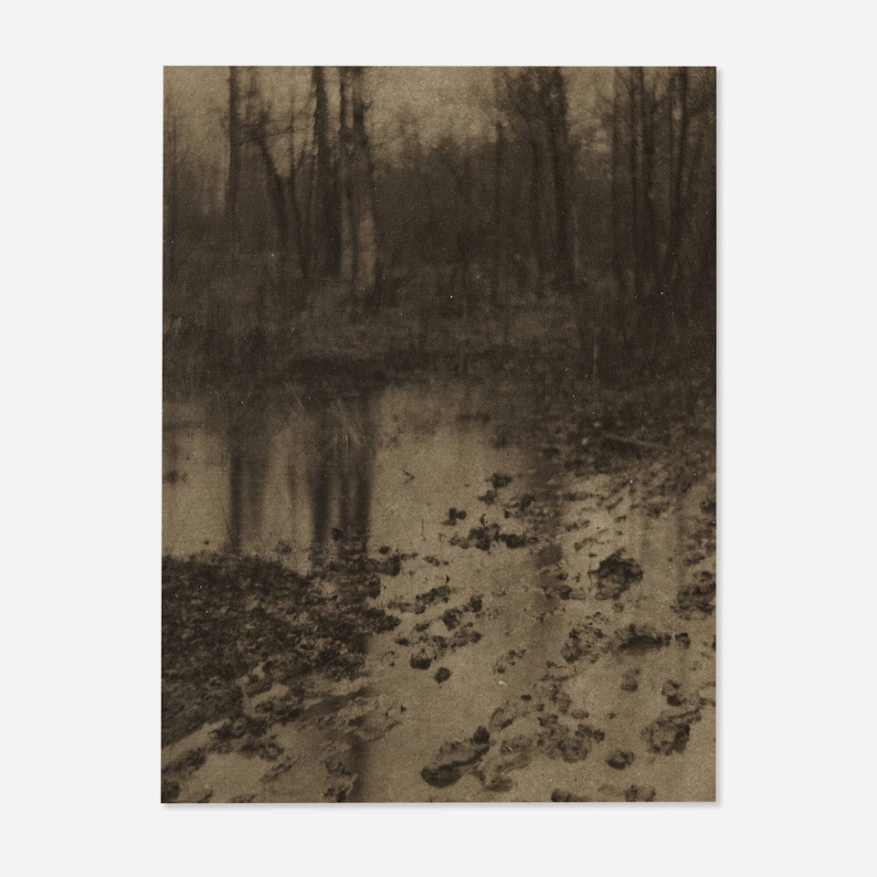 The Pool - Evening (for Camera Work No. 2) by Edward Steichen