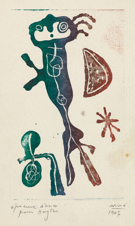 Personnage by Joan Miró