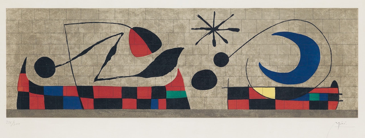 Mur de la Lune by Joan Miró