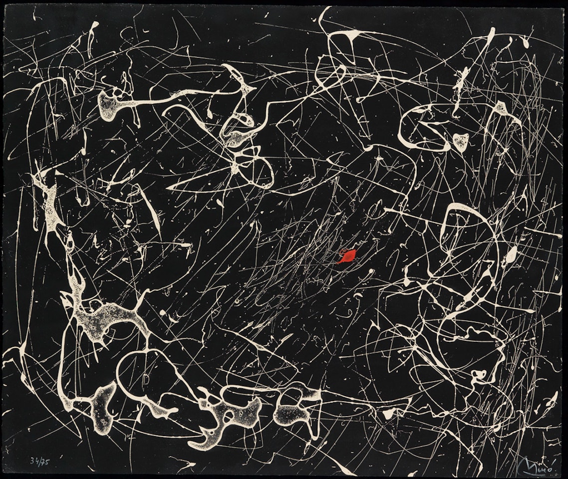 Fissures by Joan Miró