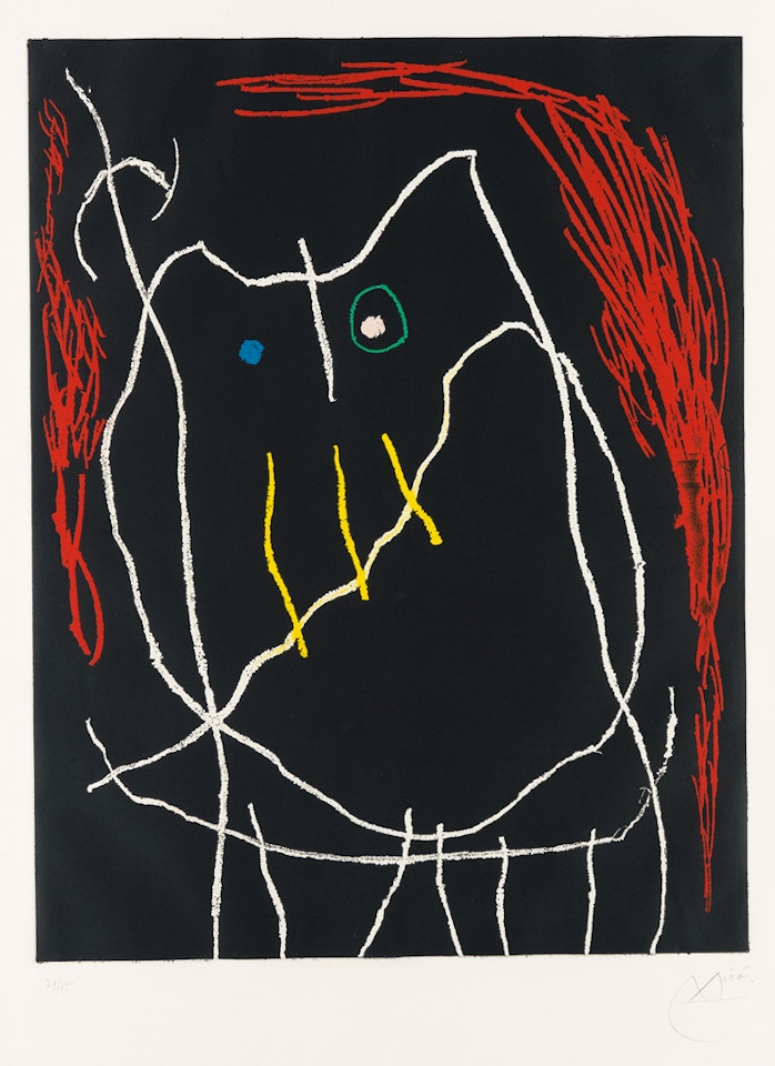 Grand Duc II by Joan Miró