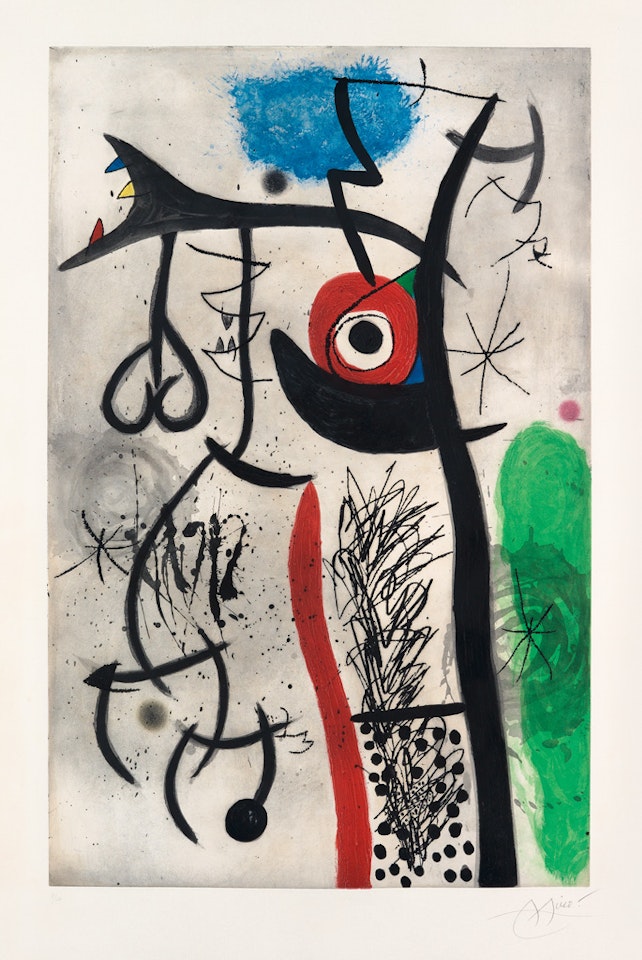 L'Étranglé by Joan Miró