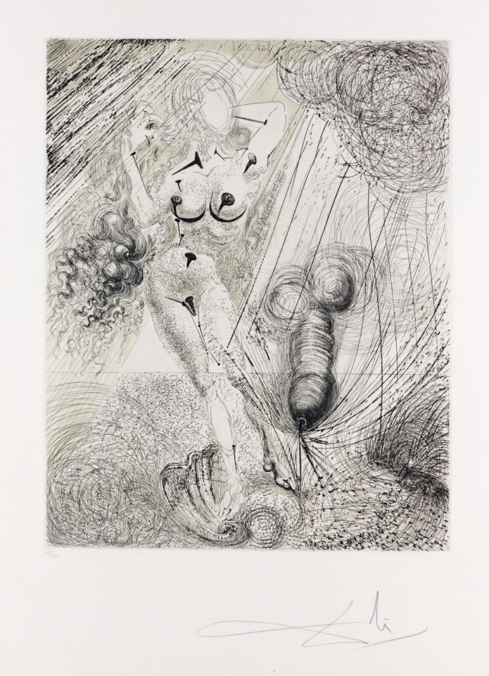 Aphrodite by Salvador Dali