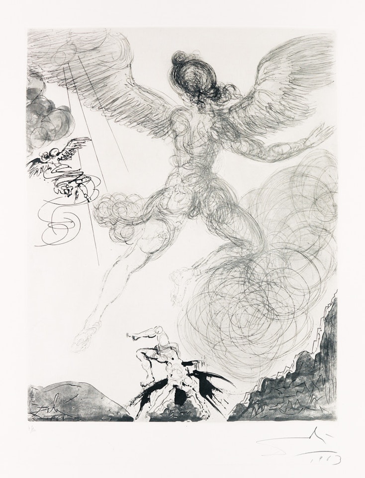 Icarus by Salvador Dali