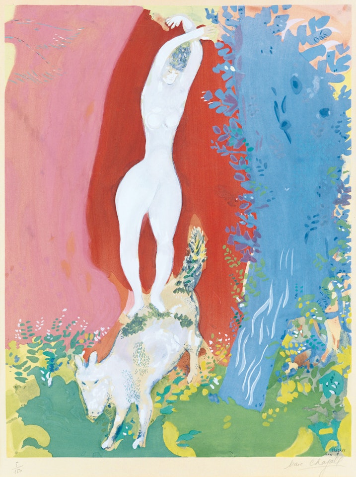 Femme de Cirque by Marc Chagall