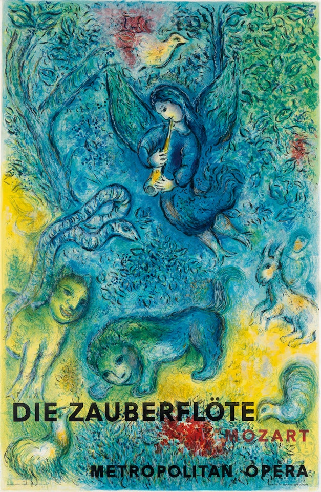The Magic Flute by Marc Chagall