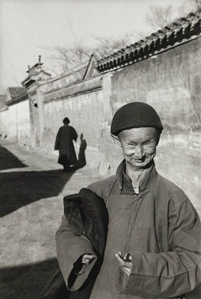 Eunuch of the Imperial Court, Peking, China by Henri Cartier-Bresson