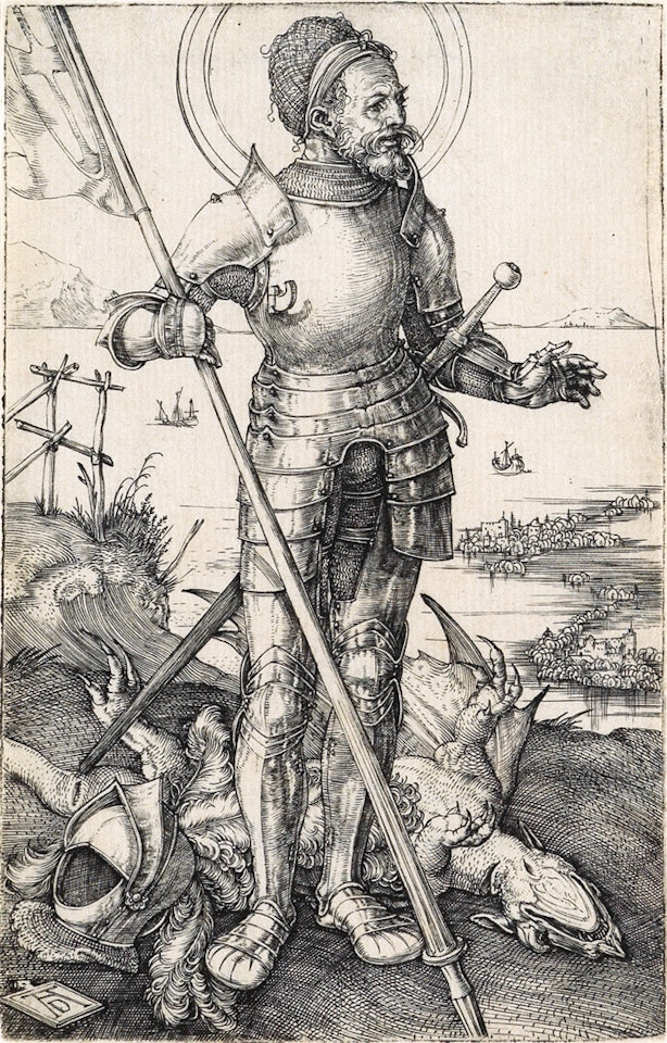St. George on Foot by Albrecht Dürer