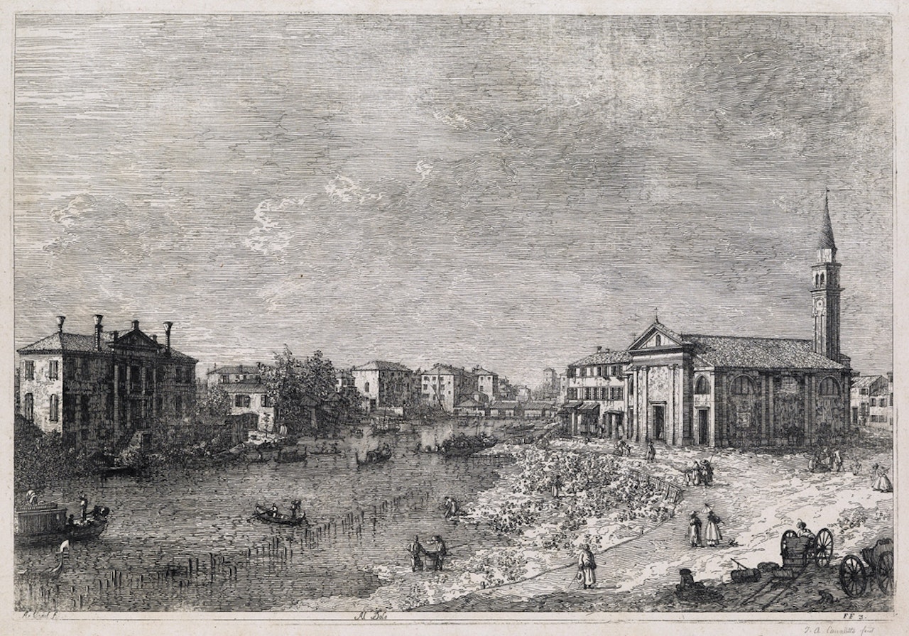 Al Dolo by Canaletto