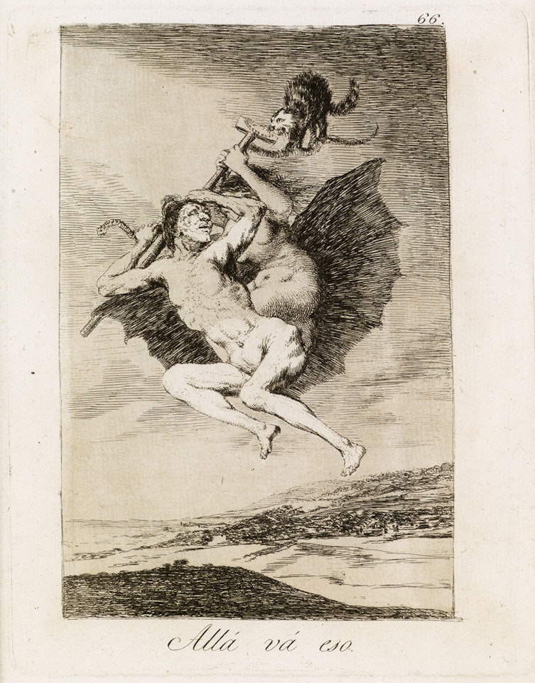 Allá vá eso by Francisco José de Goya