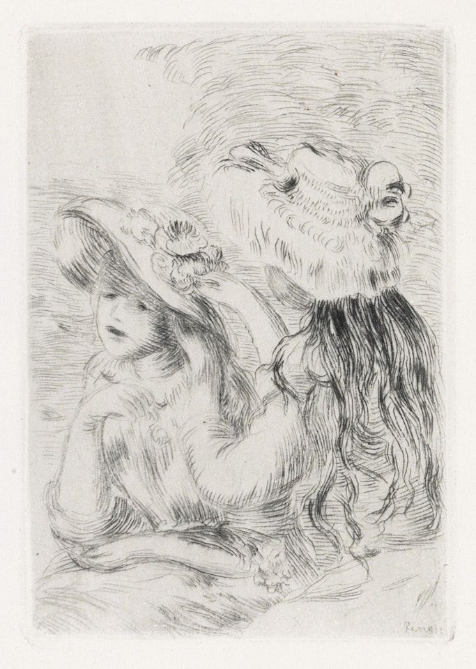 Le Chapeau Épinglé by Pierre-Auguste Renoir