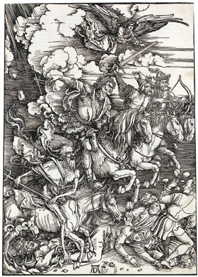 The four horsemen [Bartsch 64; Meder 167.] by Albrecht Dürer