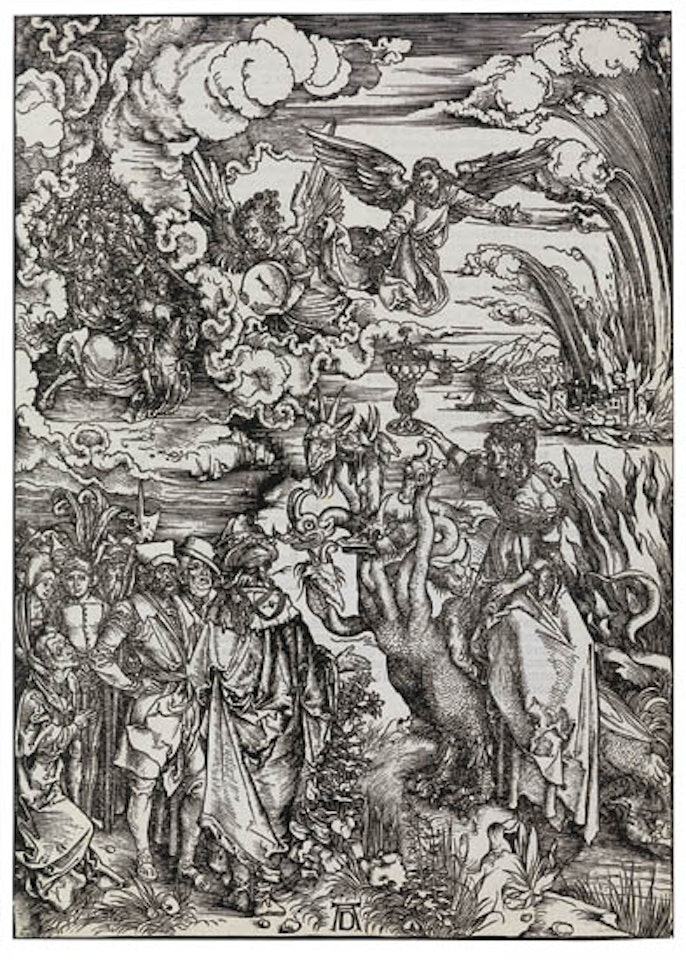 The Babylonian whore [Bartsch 73; Meder 177] by Albrecht Dürer